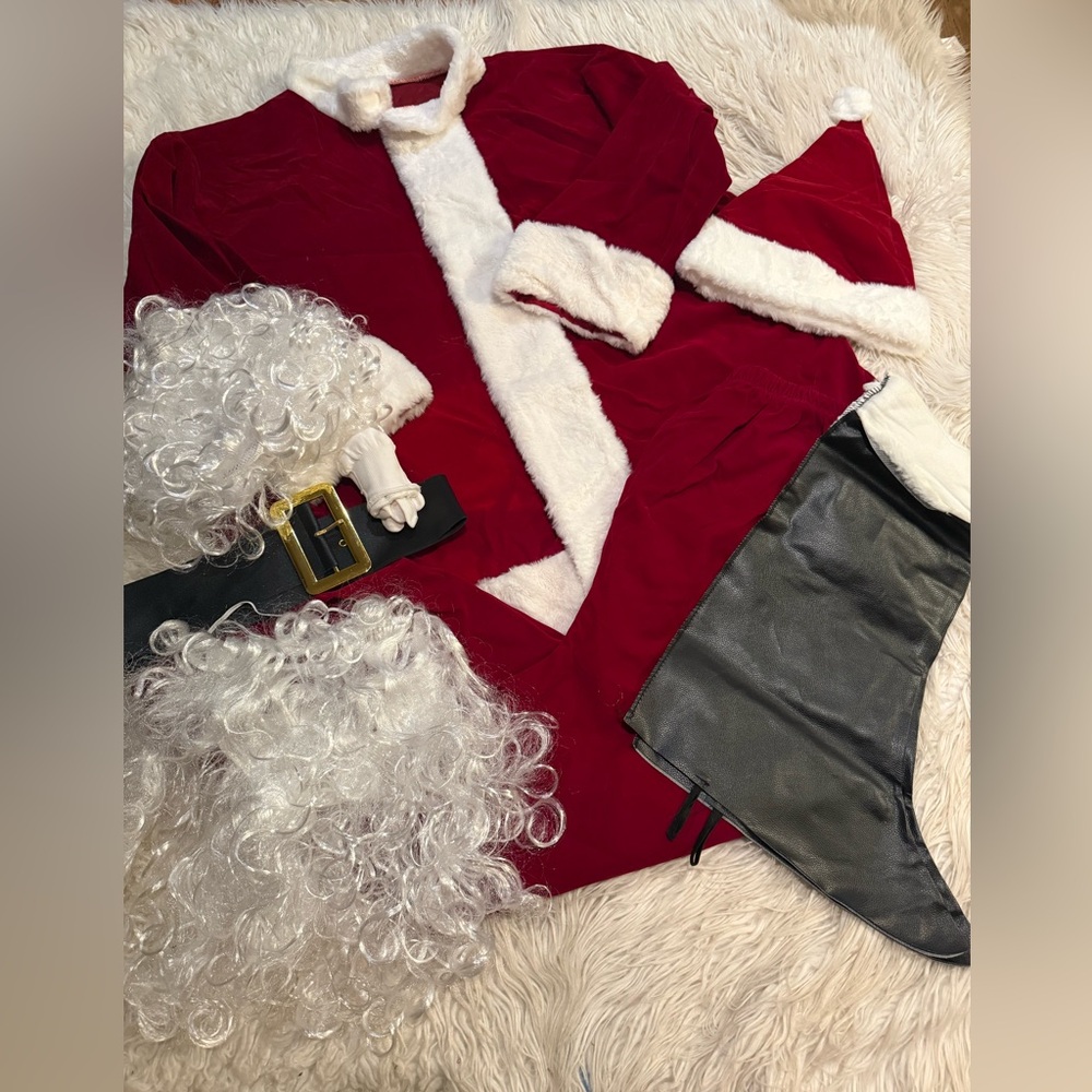Men’s Christmas Santa costume (X4)